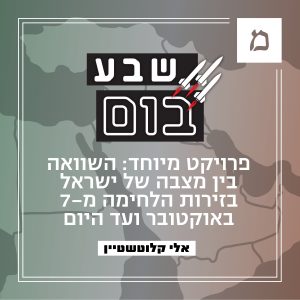 מלחמה בשבע חזיתות: האם ישראל הצליחה לשנות את המאזן האסטרטגי באזור?