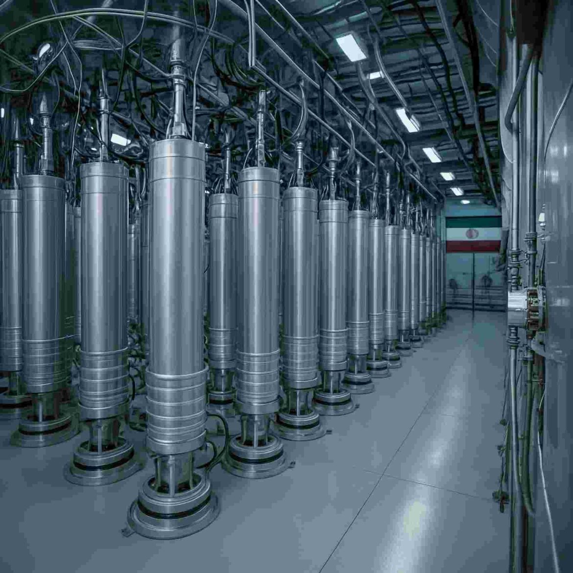Centrifuges,Inside,An,Iranian,Nuclear,Reactor,From,The,Inside מפצחים גרעינים