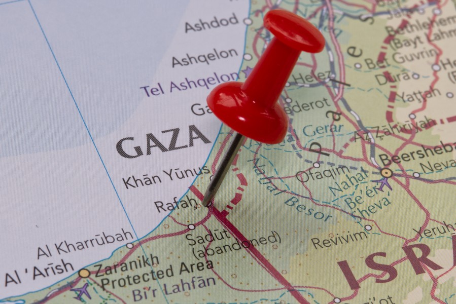 The Standoff in Rafah Threatens U.S. Peace Blueprint for Gaza shutterstock - Below the Sky