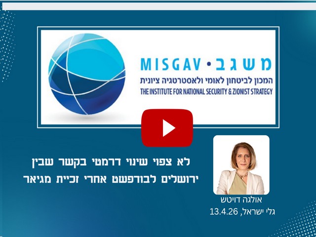 לא צפוי שינוי דרמטי בקשר שבין ירושלים לבודפשט אחרי זכיית מגיאר