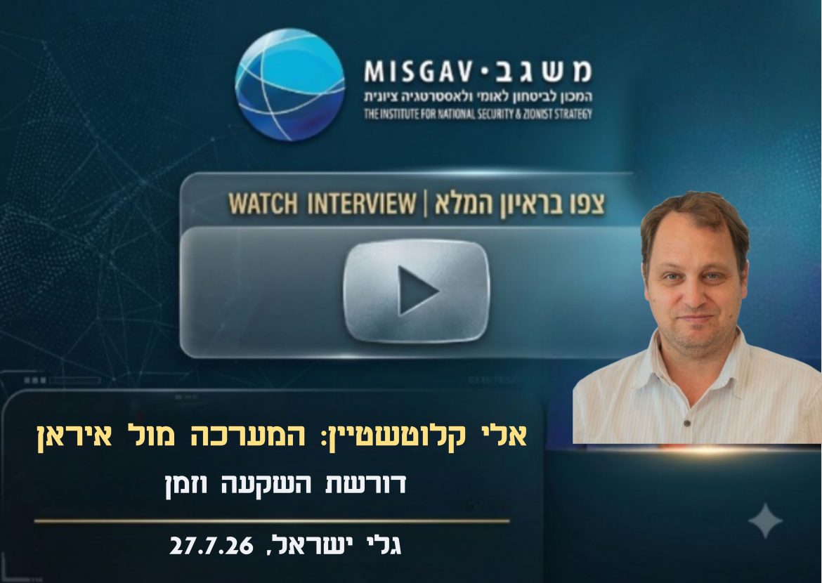 המערכה נגד הטרור האיראני דורשת השקעה וזמן, וארה"ב מתחילה להבין זאת
